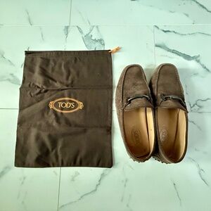 Tod's double T loafers